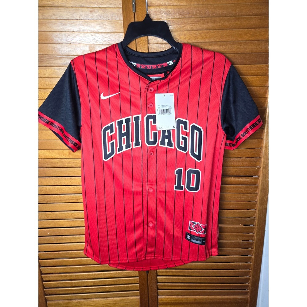 Nike Chicago White Sox Moncada City Connect Jersey Youth Medium NEW